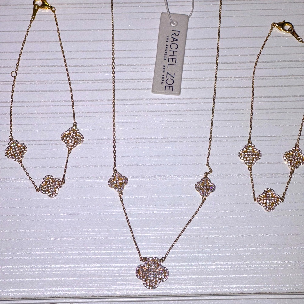 Clover jewelry set